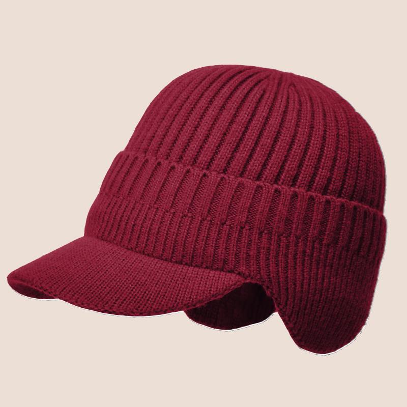 Women's & Men's Hat Thickened Woolen Outdoor Warm With Hats & Caps