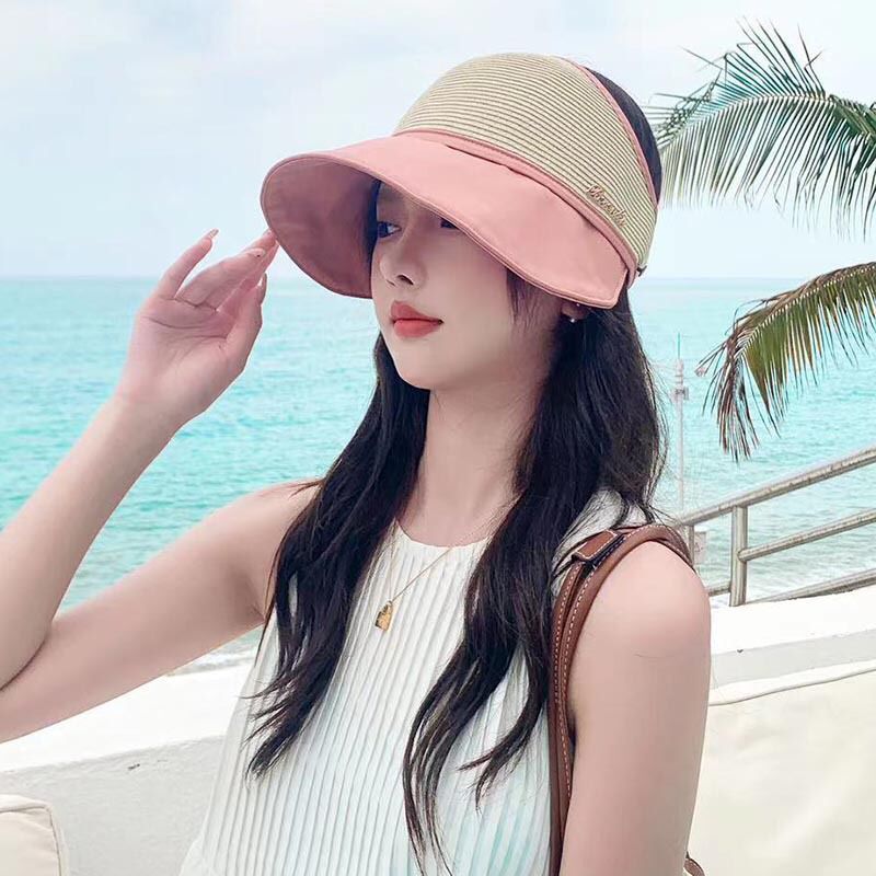 Women's Summer Korean Fashion Hanging Mask Sun Protection Hats & Caps