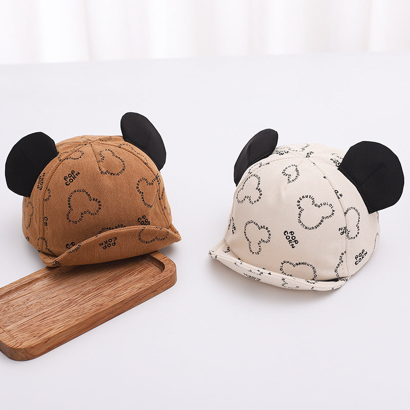 Hat Printed Letters Cartoon Peaked Fashion Kids' Headwear