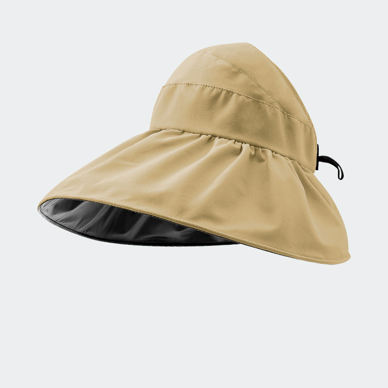 Women's Bucket Hat Air Top Sun Protection Vinyl Coated Hats & Caps