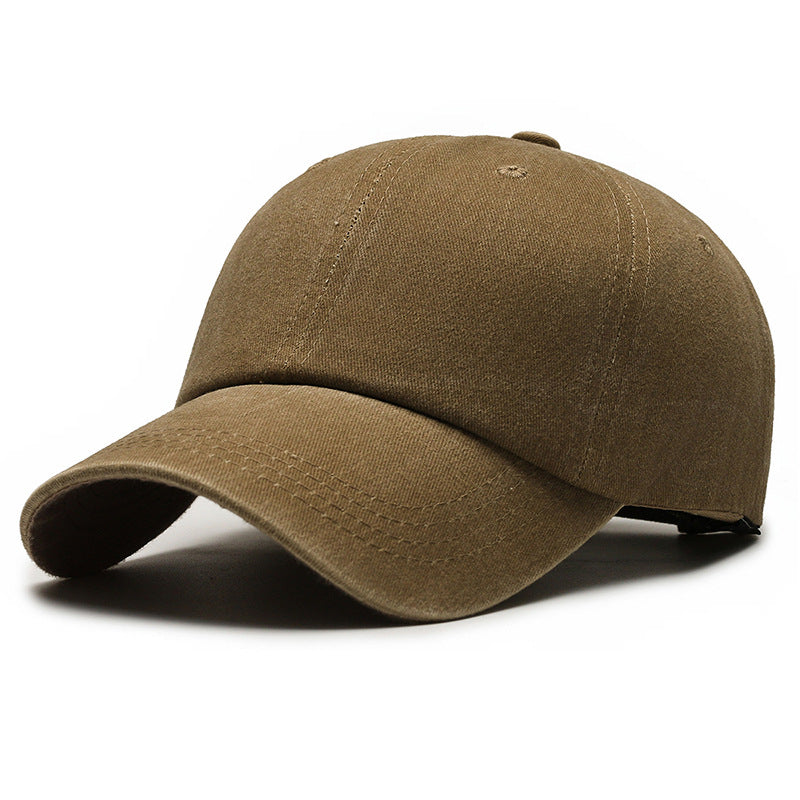 Men's Board Baseball Distressed Retro Peaked Four Hats & Caps