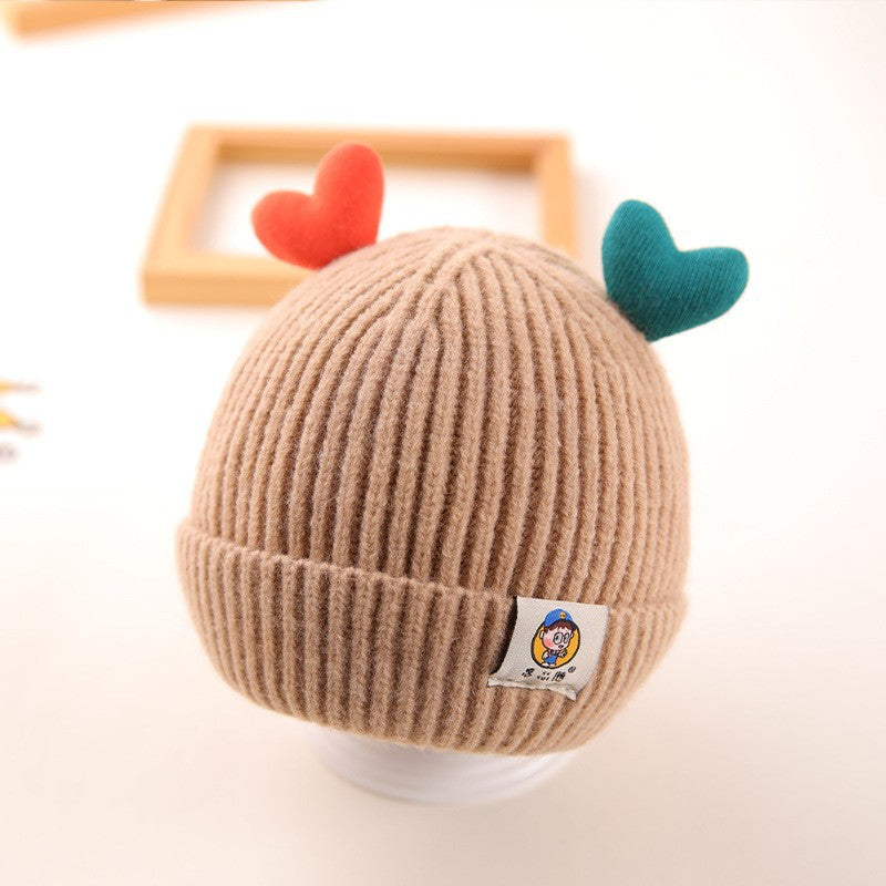 Hat Warm Cute Boy Korean Princess Kids' Headwear