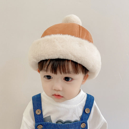 Winter Super Cute Warm Boys Chinese Kids' Headwear