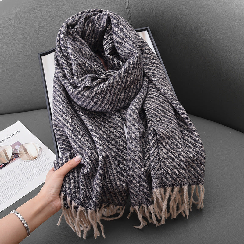 Women's Intellectual Elegant High-grade Twill Fashion Trendy Scarfs