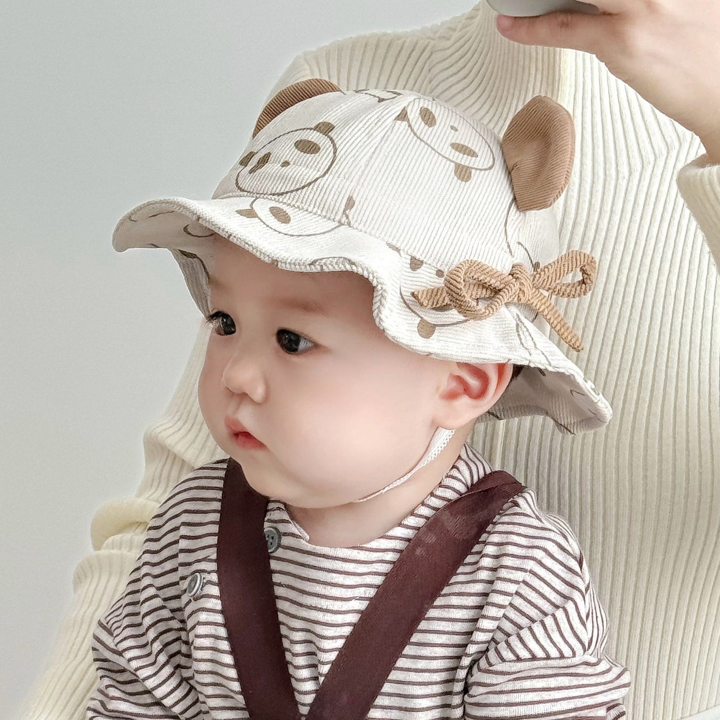 Hat Cute Cartoon Super Windproof Bucket Kids' Headwear