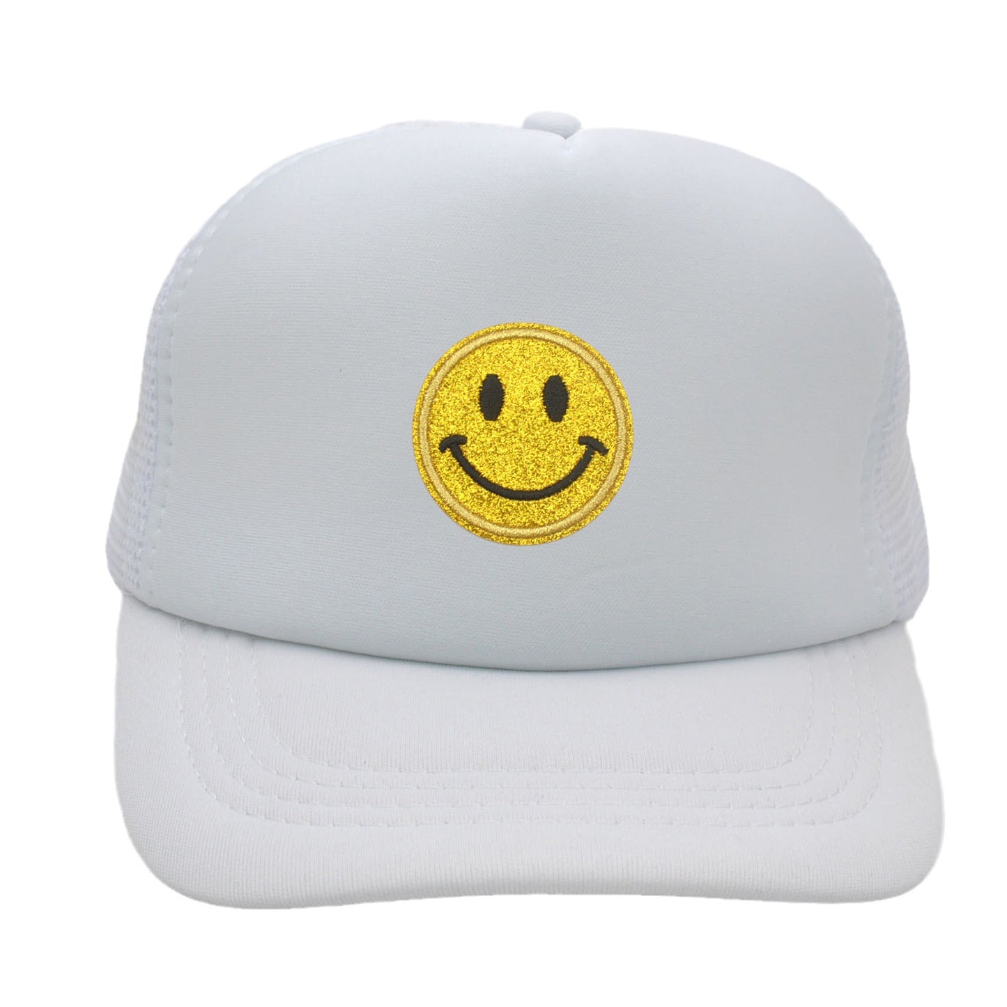 Children's Smiley Face Mesh Fashion Baseball Outdoor Kids' Headwear