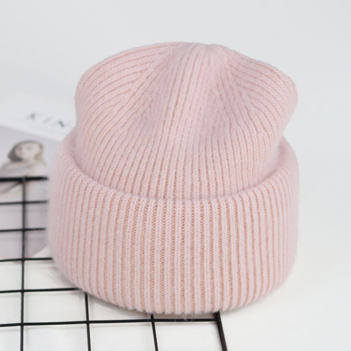 Women's Lined Padded Warm Keeping Woolen Korean Fashion Daily Hats & Caps