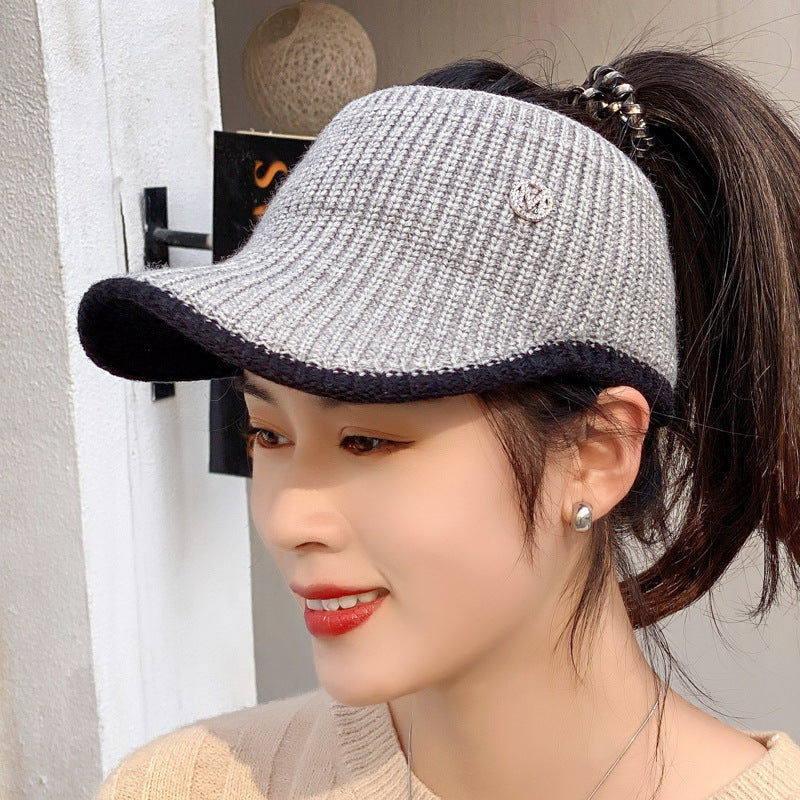 Women's Top Fashion Tongue Pressing Winter Outdoor Hats & Caps