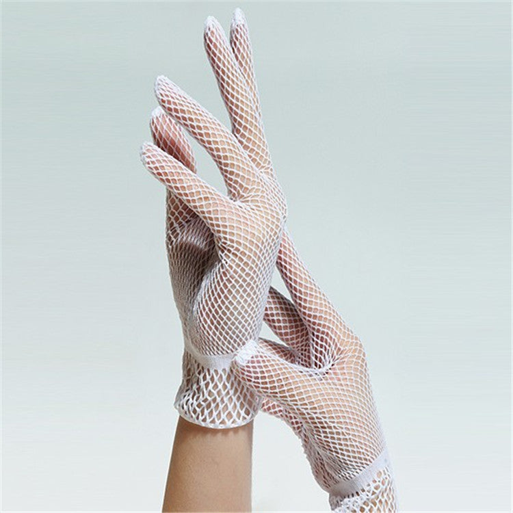 Women's Creative Style Mesh Bridal Wedding Summer Gloves