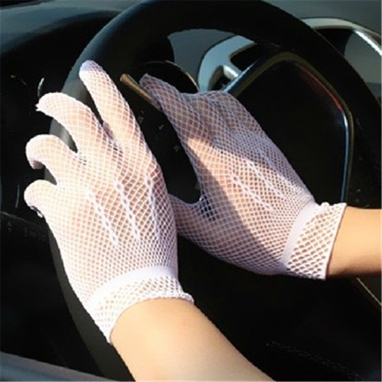 Women's Creative Style Mesh Bridal Wedding Summer Gloves