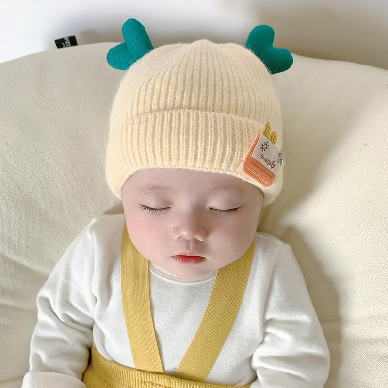 Hat Warm Cute Boy Korean Princess Kids' Headwear