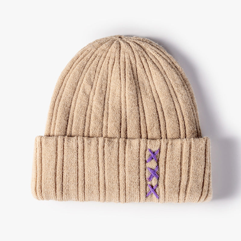 Women's & Men's Wool Hat Winter Thickened Warm Outdoor Hats & Caps