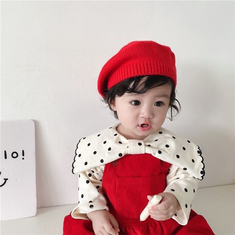 Children's Style Hat Korean Boys Candy Color Kids' Headwear