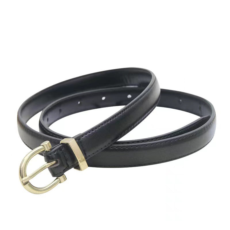 Women's Summer Fashion Cutting Edge Style Jeans Versatile Belts