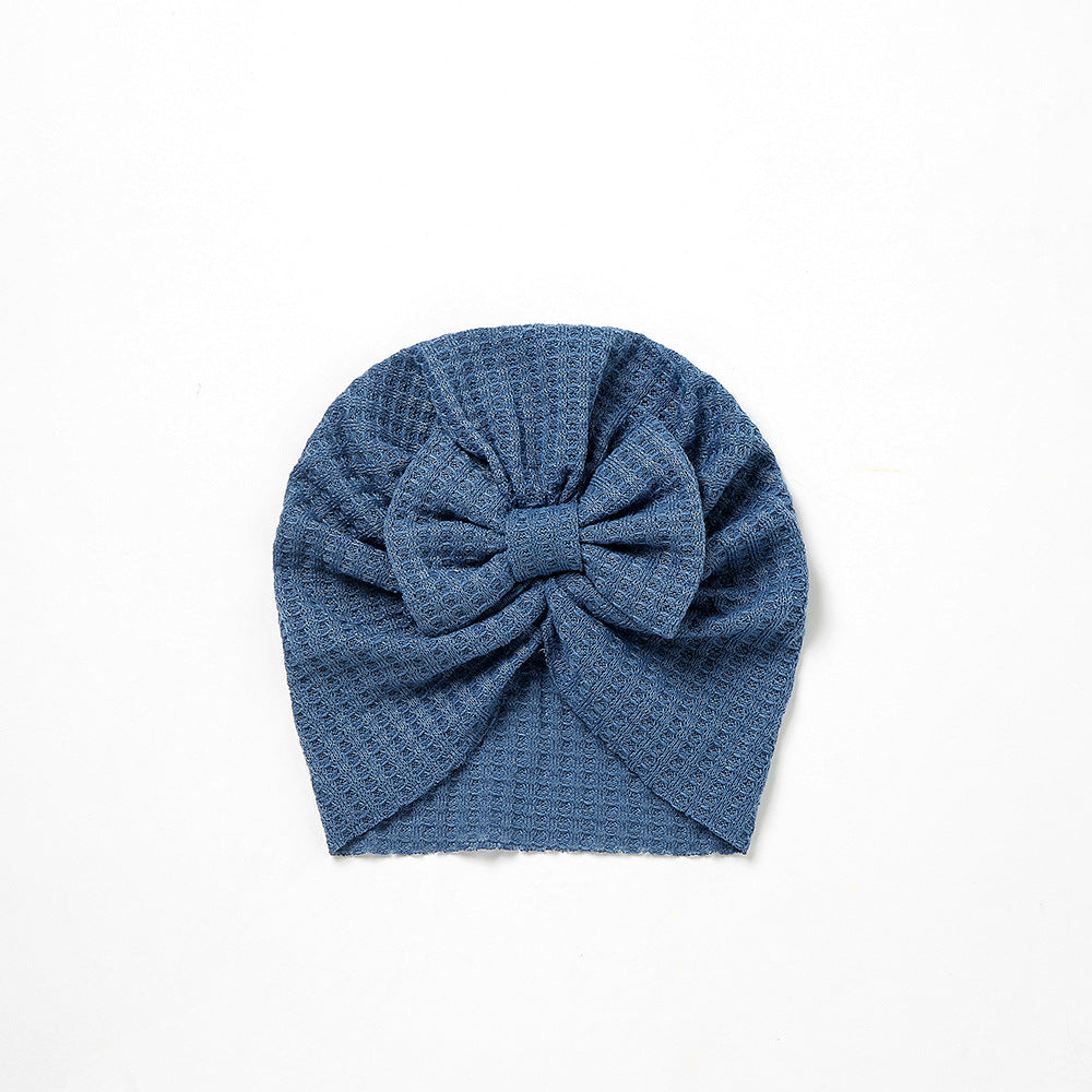 Hat Infant Indian Beanie Bowknot Care Kids' Headwear