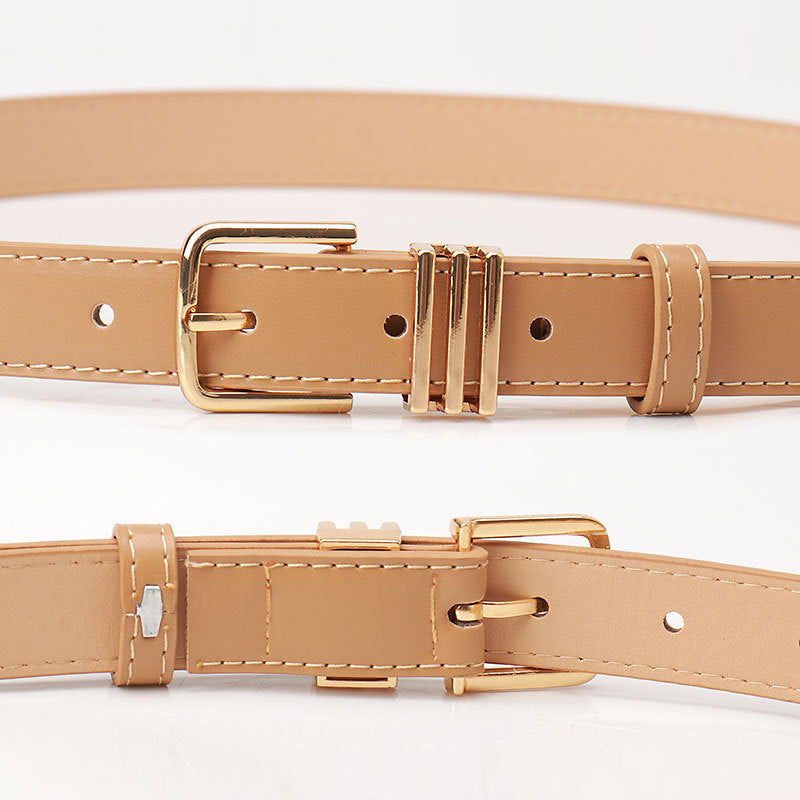 Women's Fashion Simple Personality High-grade Decoration Jeans Belts