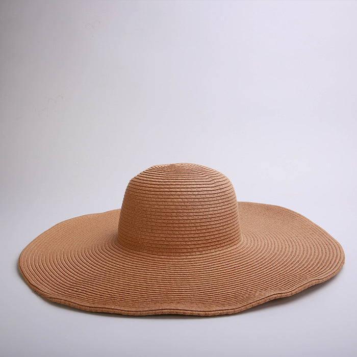 Women's Brim Straw Hat Outdoor Sun Protection Hats & Caps