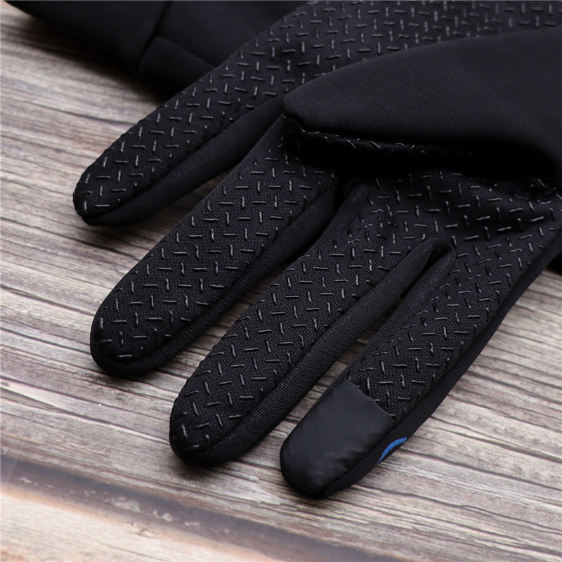 Women's & Men's Cycling Thin Single Layer Warm Sports Gloves