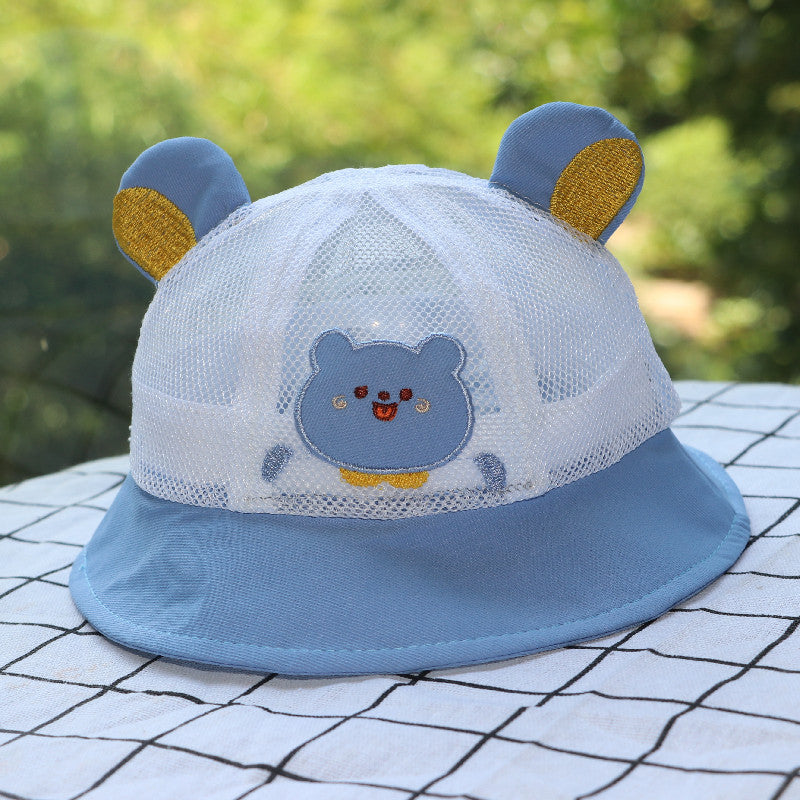 Years Old Hat Summer Thin Bear Kids' Headwear