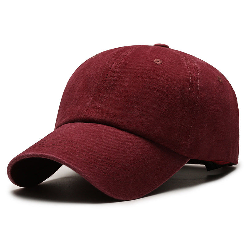 Men's Board Baseball Distressed Retro Peaked Four Hats & Caps