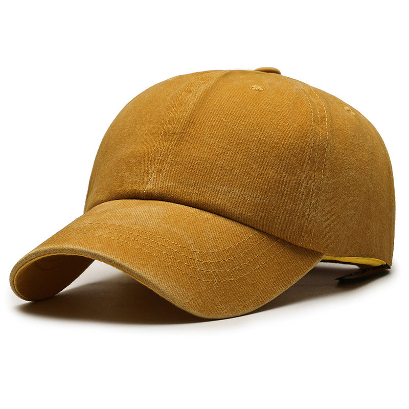 Men's Board Baseball Distressed Retro Peaked Four Hats & Caps