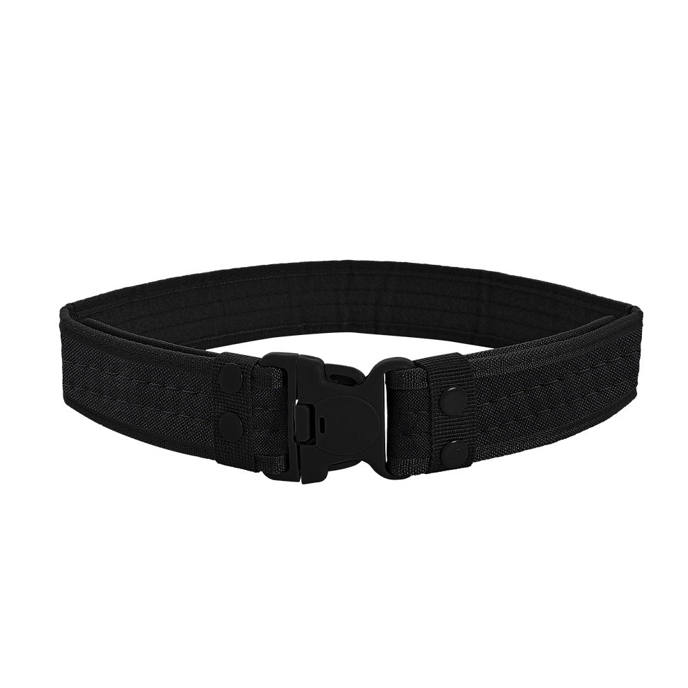 Men's Outdoor Training Plastic Buckle Canvas Military Belts