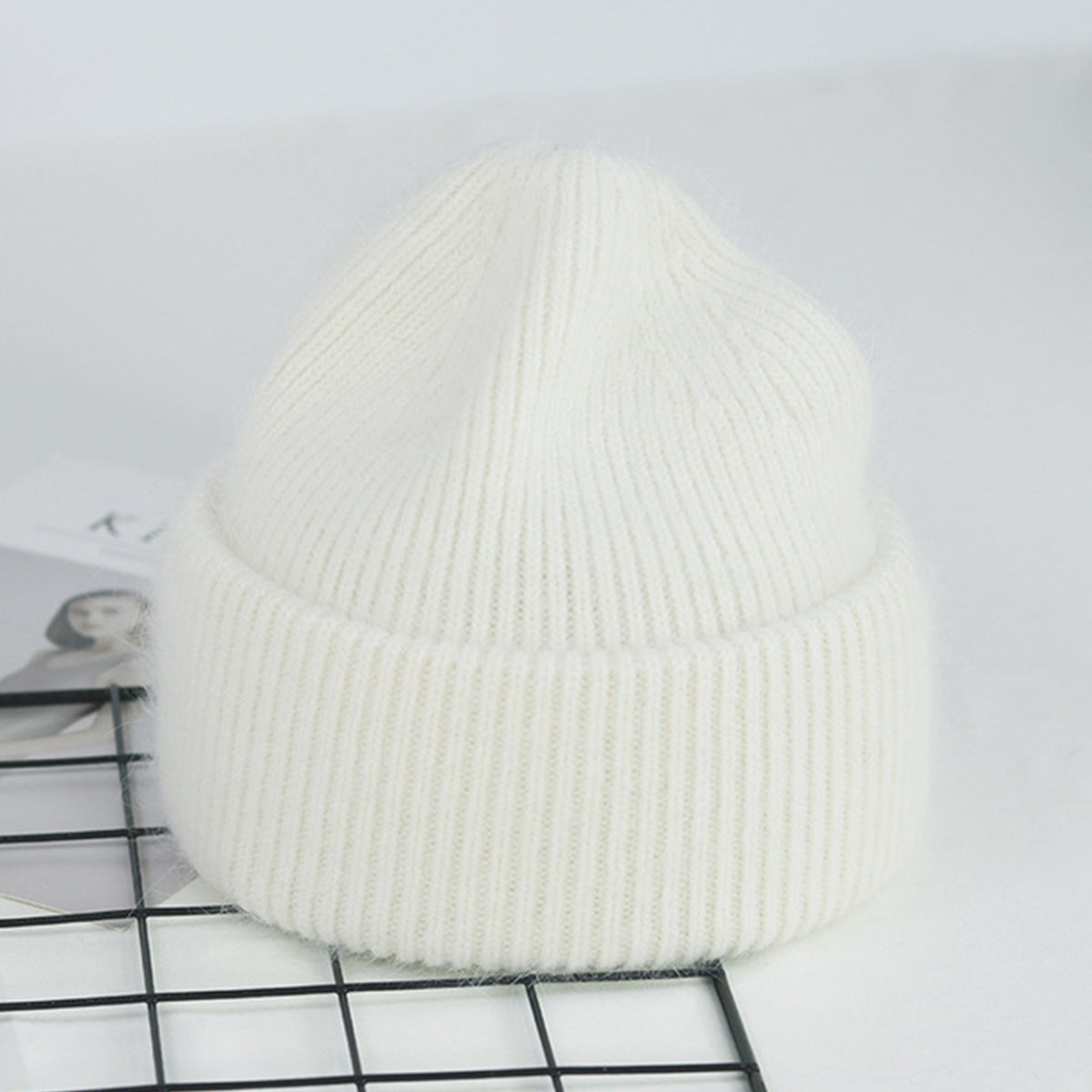 Women's Lined Padded Warm Keeping Woolen Korean Fashion Daily Hats & Caps