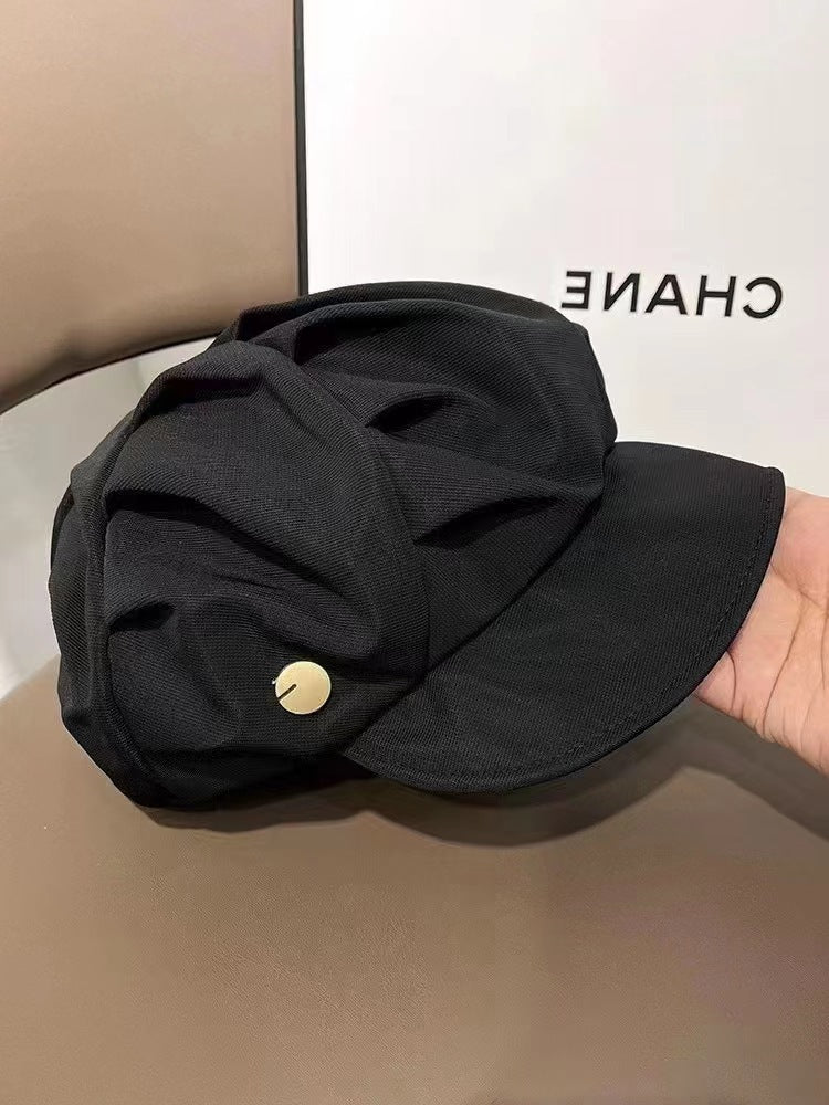 Women's Style Octagonal Beret Outdoor Peaked Minimalism Sun Hats & Caps