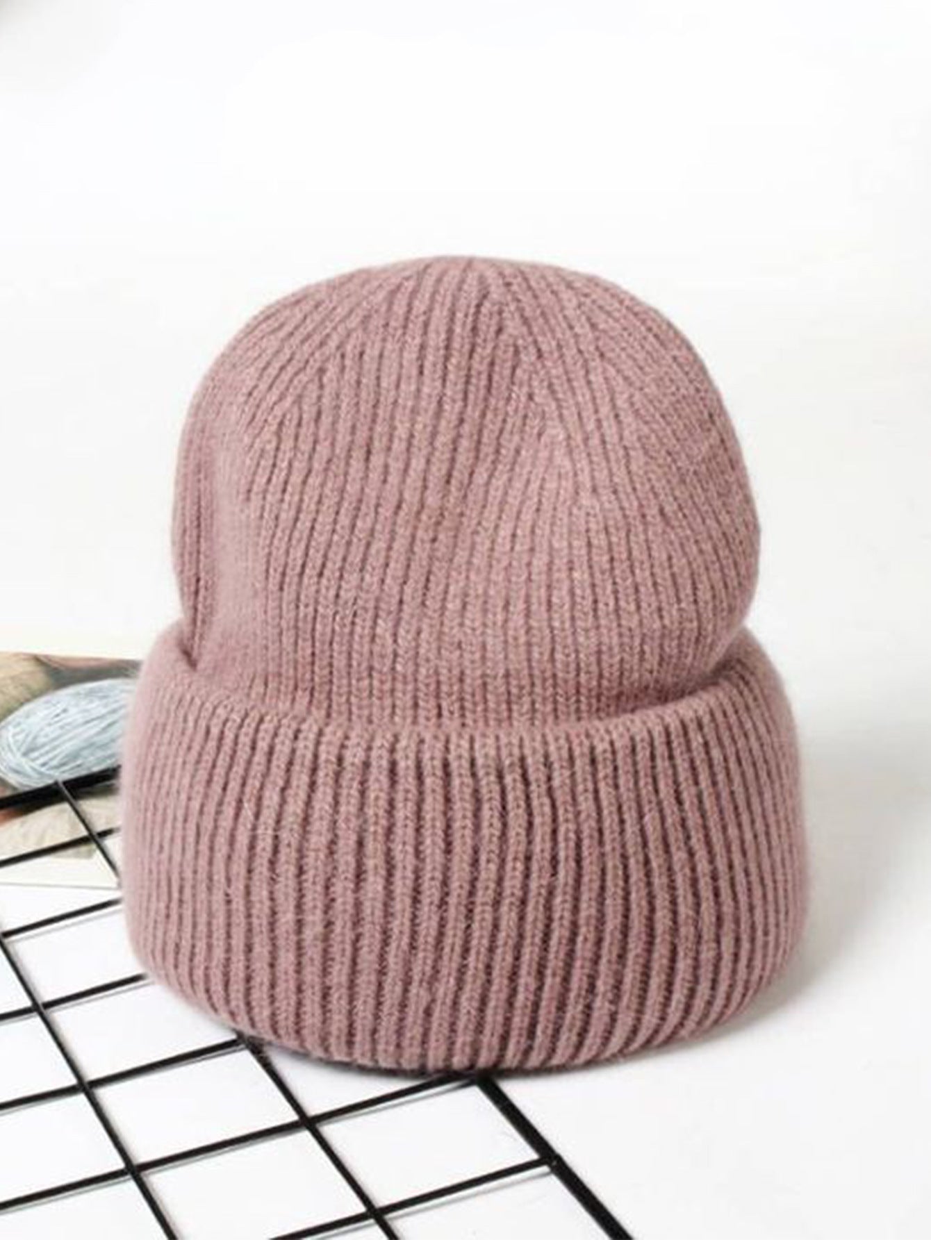 Women's Lined Padded Warm Keeping Woolen Korean Fashion Daily Hats & Caps