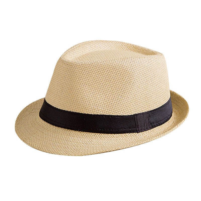 Women's & Men's Straw Hat Summer Sun British Style Hats & Caps