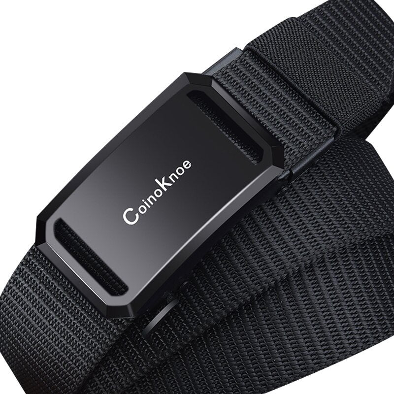 Men's Buckle Canvas Imitation Nylon Outdoor Leisure Belts