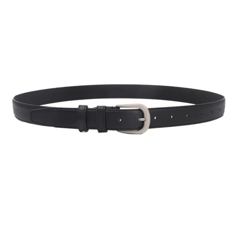 Women's Leather Simple Fashion Style High Sense Belts