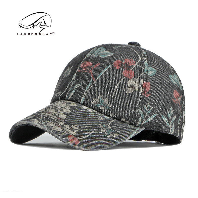 Personalized Printed Baseball Female Outdoor Sun Hats & Caps