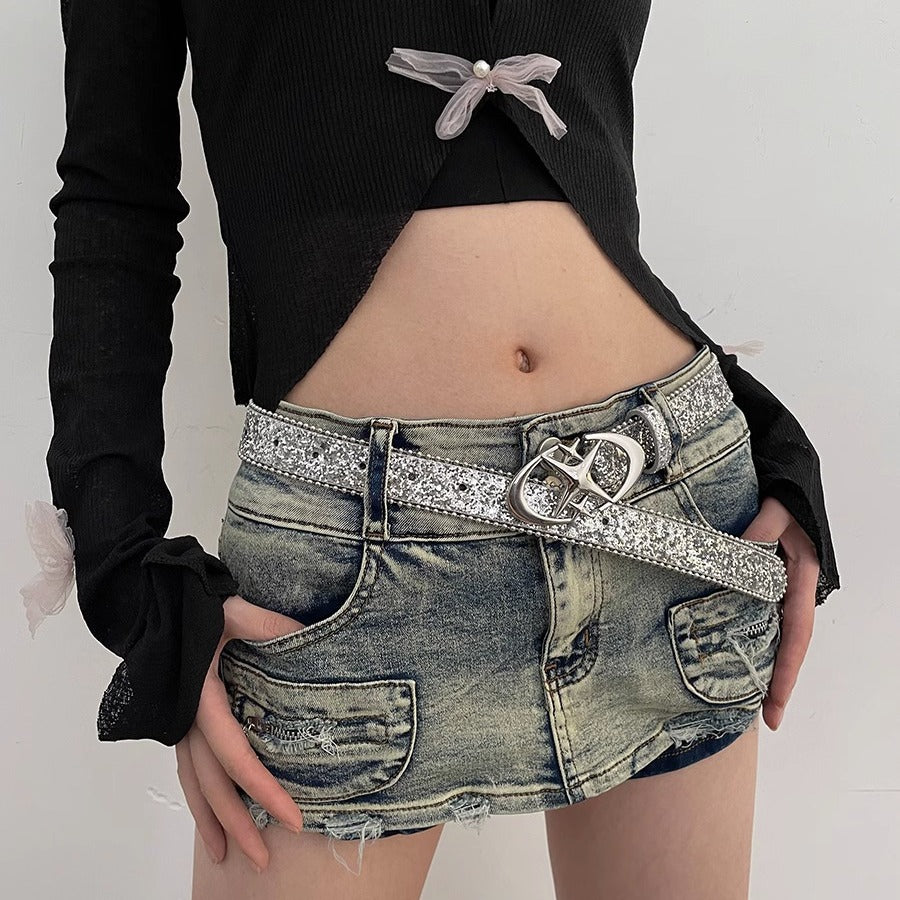 Women's Millennium Hot Style American Jeans Decorative Belts