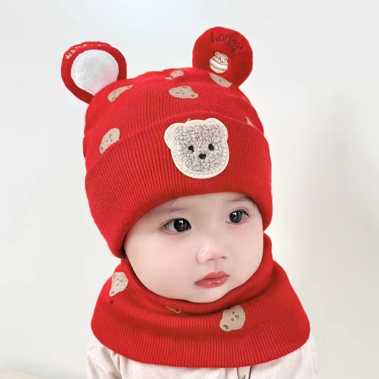 Hat Woolen Korean Style Toddler Knitted Kids' Headwear