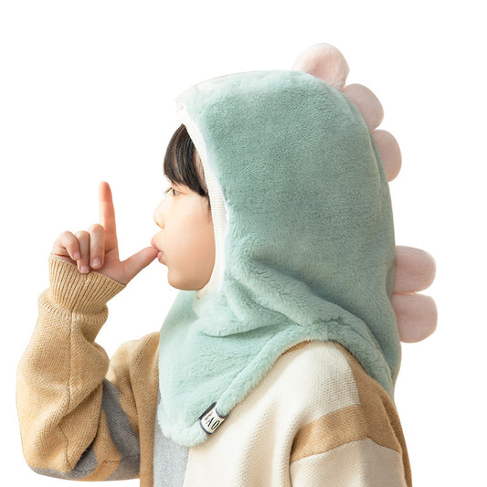 Hat With Mask Earflaps Slipover Keep Kids' Headwear