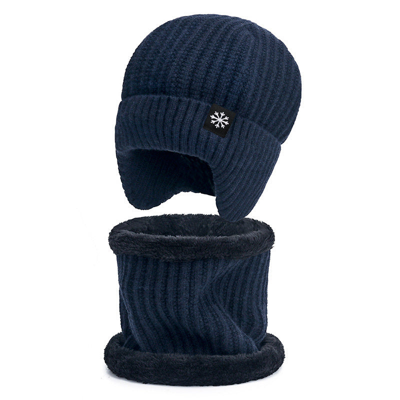 Men's Hat Big Head Circumference Fleece-lined Thickened Hats & Caps