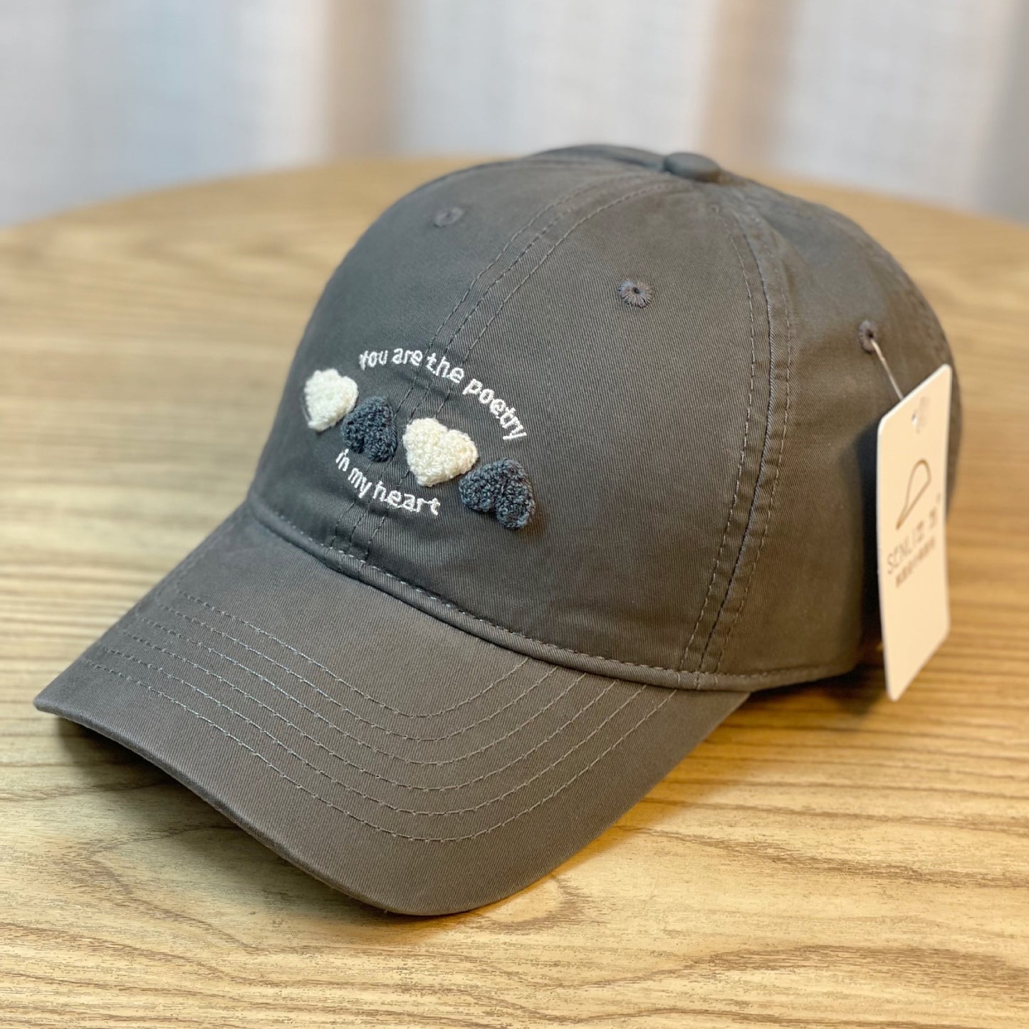 Men's Fresh Love Baseball Hat For Soft Top Versatile Hats & Caps