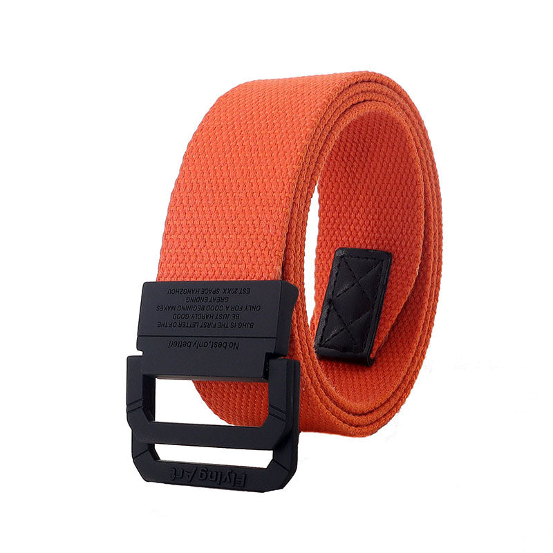 Women's & Men's Casual Rubber Effect Paint Pants Alloy Belts