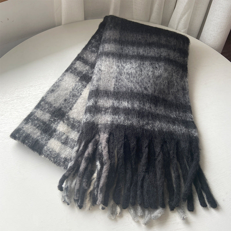 Women's Style Classic Retro Cashmere Plaid For Scarfs