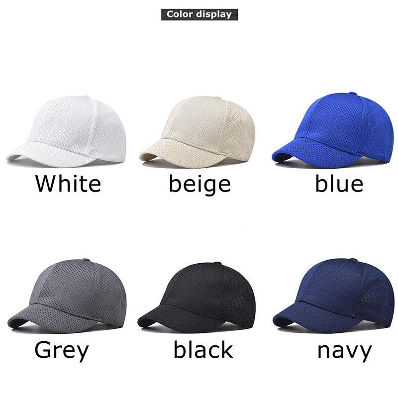 Women's & Men's Hat Breathable Peaked Small Short Summer Hats & Caps