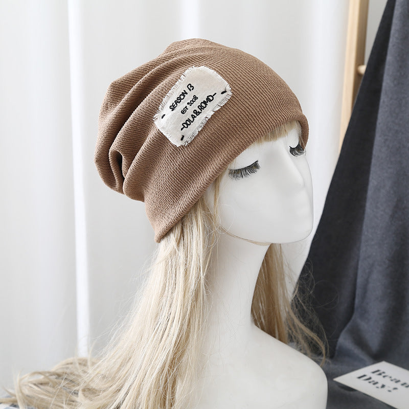 Women's Heap Summer Hat Knitted Woolen Yarn Hats & Caps