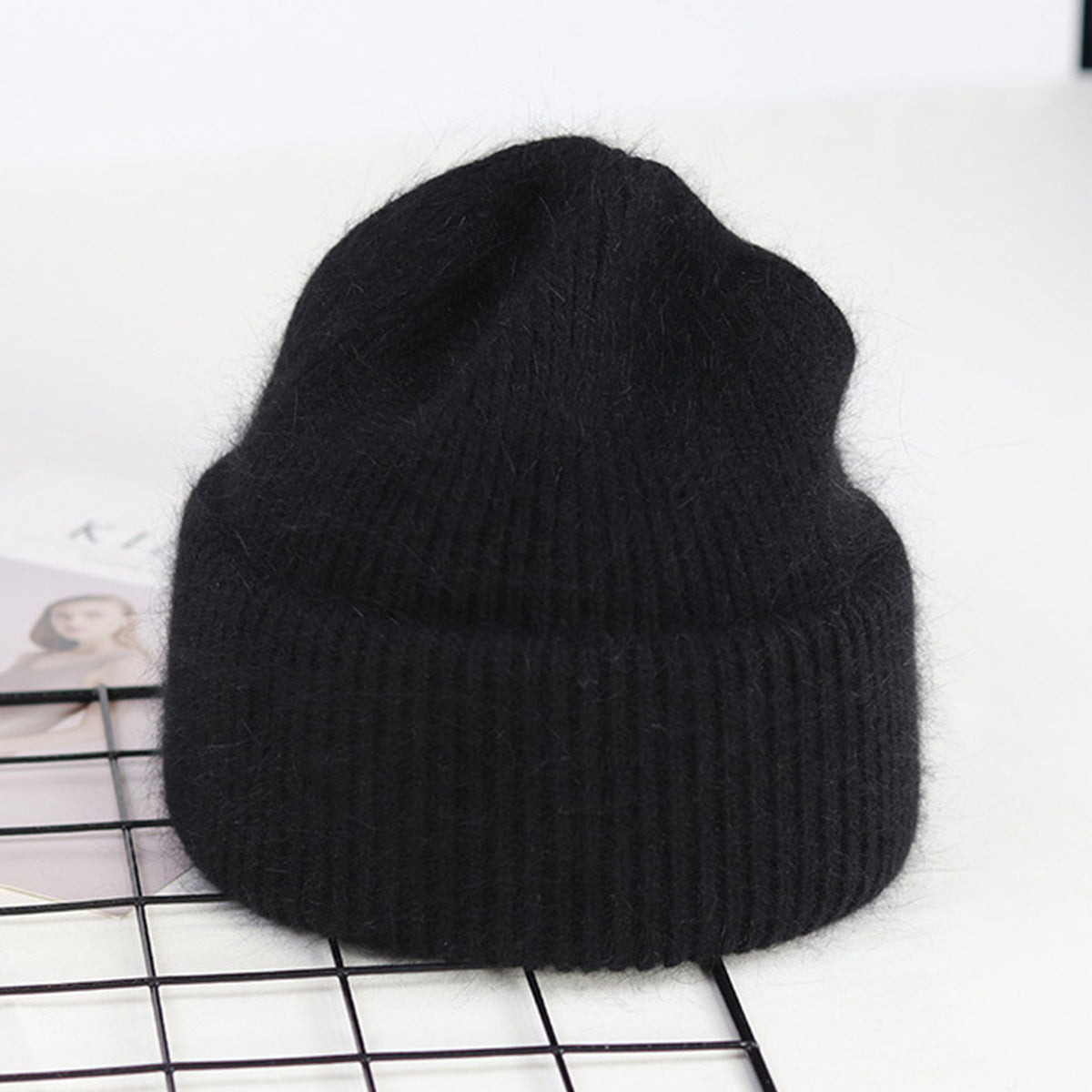 Women's Lined Padded Warm Keeping Woolen Korean Fashion Daily Hats & Caps