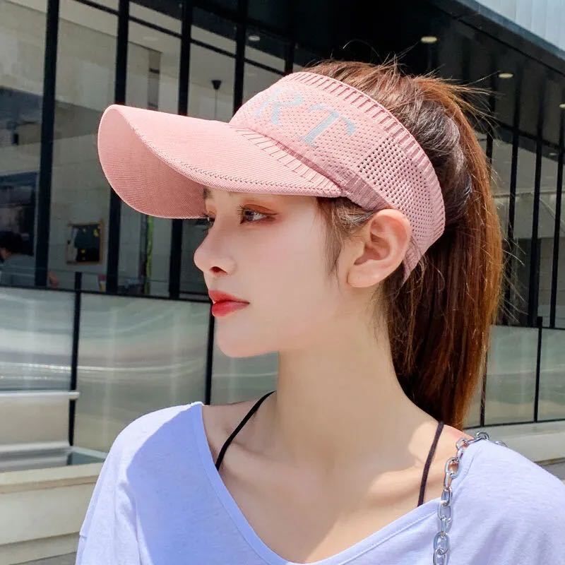 Women's & Men's Topless Hat Sun Protection Peaked Korean Kids' Headwear