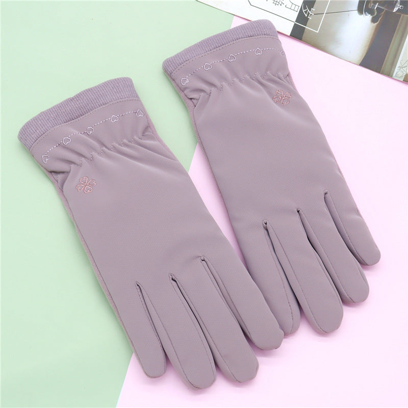 Women's Warm Keeping Touch Screen Korean Cute Gloves