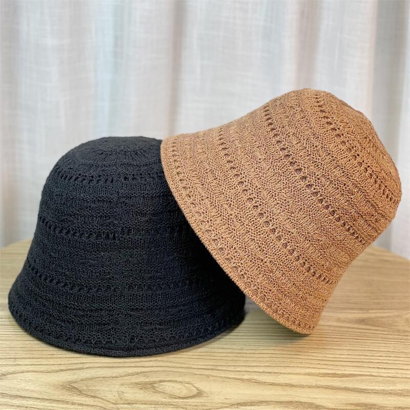 Women's Double-sided Bucket Hat For Breathable Simple Casual Small Edge Hats & Caps