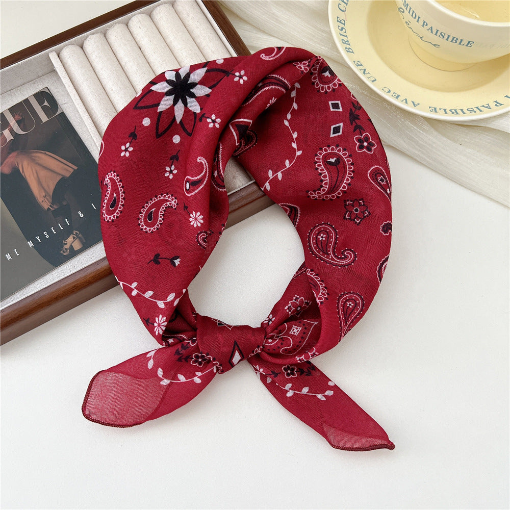 Women's Towel Fresh Breathable Soft Literary Decoration Scarfs