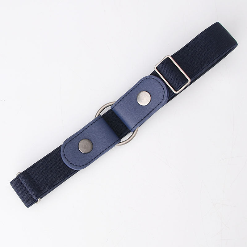 Women's Lazy Elastic Waisted Invisible Jeans Style Belts