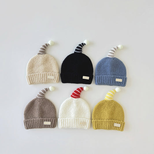 Hat Cute Super Knitted Earflaps Wool Kids' Headwear