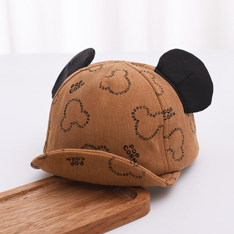 Hat Printed Letters Cartoon Peaked Fashion Kids' Headwear